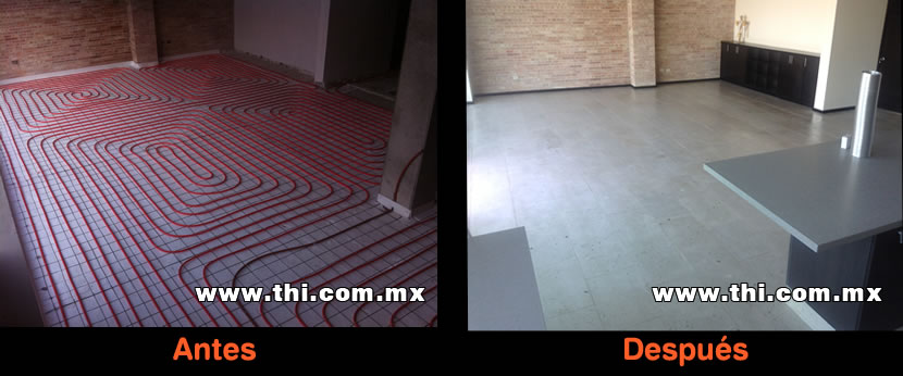 tuberias para calefaccion por suelo radiante en mexico